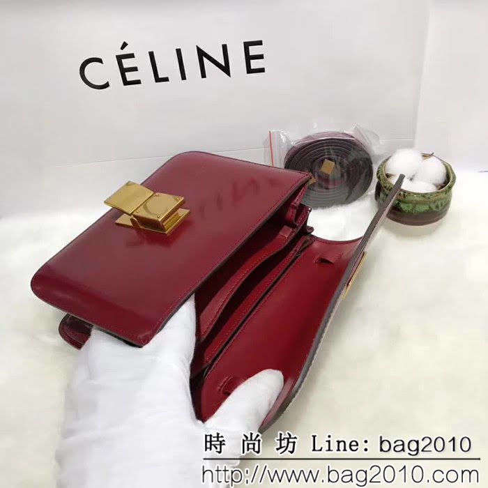 CELINE賽琳原單 classic box新潮經典豆腐包 單肩斜挎包 SL1838